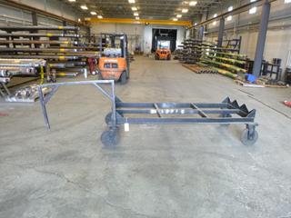 95in X 40in Custom Built S/A Pipe Trailer 
