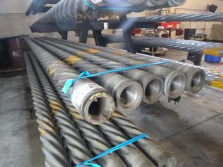 Qty of (5) 6.5in Rotors, 7 lobe,  5.3 stg- 2 7/8" IF /  2"-4 STUB ACME LH (RC) *Note: Rechroming Required*