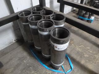Qty Of (8) 5in Series 1 Stator Housing Adaptors (PN: SHA50.S1.003)
