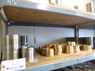 Qty Of 5in Stationary Restrictors (PN: BA50.S5.031) C/w 5in Floating Pistons (Old And Revised)(PN: BA50.S5.32), 6.5in Floating Pistons (PN: BA65.S5.032) And 5in Threading Insert Stationarys (BA65.S5.031)