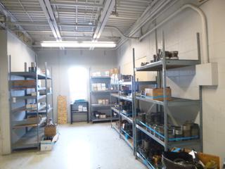 Qty Of (4) 50in X 24in X 96in And (1) 100.5in X 24in X 72in Industrial Racking *Note: Contents Not Included*