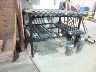 64in X 46in X 46in Custom Steel Storage Rack *Note: Contents Not Included*