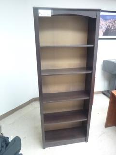 28in X 10in X 72in 5-Shelf Book Case