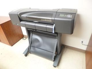 HP Model C7779B Design 800 Printer. SN SG3BC6102G