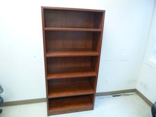 14in X 31.5in X 65in 5-Shelf Book Case