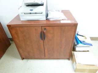 2-Door Cabinet w/ Lock And Key
