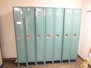 Qty Of (2) 2-Door Lockers C/w 3-Door Locker