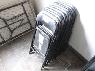 Qty Of (10) Folding Chairs