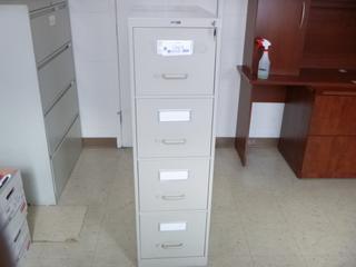 4-Drawer Metal Filing Cabinet
