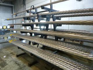 103in X 48in X 92in Custom Double Sided Cantilever Storage Rack *Note: Contents Not Included*