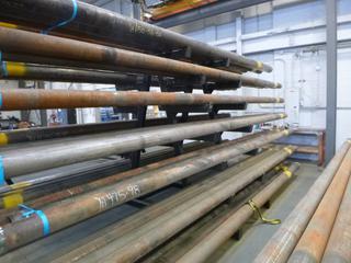 103in X 48in X 92in Custom Double Sided Cantilever Storage Rack *Note: Contents Not Included*