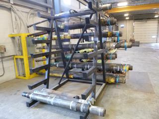 103in X 60in X 92in Custom Double Sided Cantilever Storage Rack *Note: Contents Not Included*