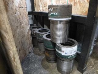 Qty Of (5) 6 1/2in Series 2 Bearing Housings. PN: BA65.S2.003