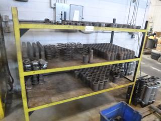 82in X 36in X 72in Custom Metal Self C/w Approx. (25) Dump Sub Springs, Approx. (21) Floating Pistons And Approx. (5) Universal Joint Caps