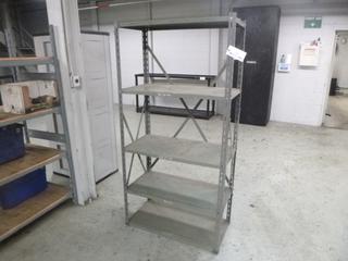 17in X 36in X 72in Metal Storage Rack