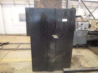 48in X 16in X 75in Wood Storage Cabinet