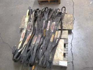 Qty Approx. (10) 8800lb And Approx. (11) 6200lb Slings *Note: Certification Unknown*