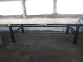Qty Of (2) 132in X 48in X 38in Custom Metal Shelves *Note: Buyer Responsible For Load Out*