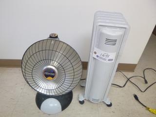Honeywell HZ-605C Electric Heater C/w Presto Heat Dish Electric Heater 