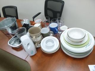 Qty Of Assorted Kitchen Dishes