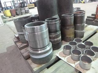 Bearing Housing, C/w (9) Warlock Bearings, Thread Protectors