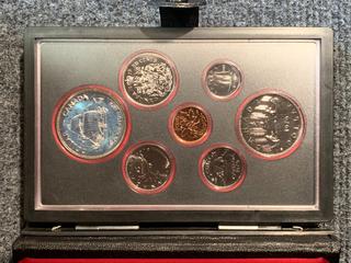 1979 Canada Double Dollar Specimen Coin Set, Includes Both Silver And Nickel Dollar.