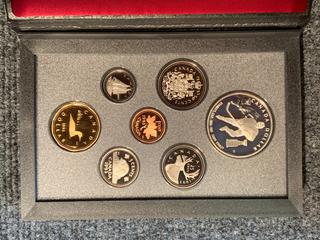 1993 Canada Double Dollar Specimen Coin Set, Includes Silver Dollar.