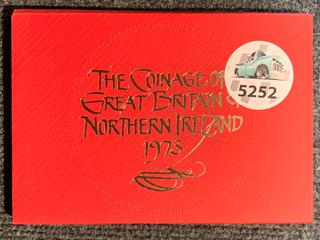 1973 Coinage of Great Britain And Northern Ireland Coin Set.