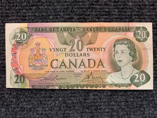 1979 Canada Twenty Dollar Bank Note, S/N 50081844222.