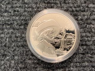 2008 Canada Silver Dollar Proof Coin c/w Display Case.