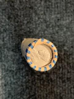 Roll of Assorted 1935 Canada Five Cent Coins.