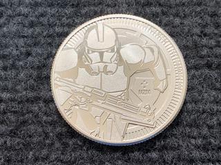 2019 Niue Two Dollar Silver "Clone Trooper" Coin.