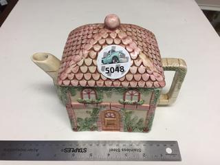 Ceramic House Tea Pot.
