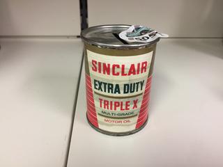 Sinclair Motor Oil 4oz Piggy Bank.