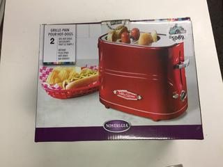 Nostalgia Pop-Up Hot Dog Toaster.