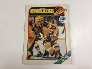 Vancouver Canucks Hockey Magazine.