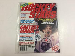 Collectors Edition Hockey Stars Magazine.