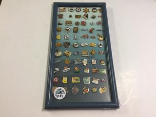Board of Assorted Pins.