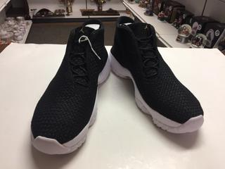 Black Air Jordan Future Size 13 Shoes.