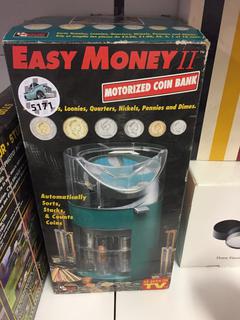 Easy Money II Motorized Coin Bank.