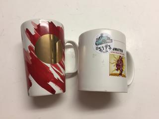 (2) Coffee Mugs.