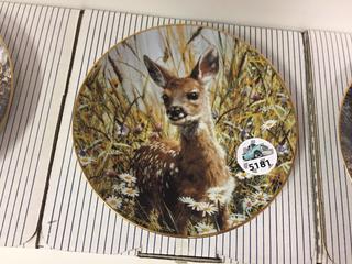 "A Jump Into Life: Spring Fawn" 1991 Plate.
