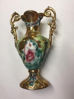 Painted Ceramic Vase.