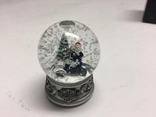 Harley Davidson 2015 Small Snow Globe.