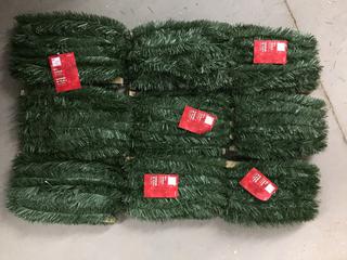 Quantity of 50' Indoor/Outdoor Garland.