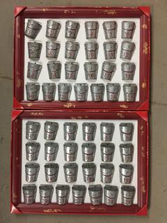 (2) 22" Advent Calendars.