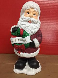 18" Santa Welcome Decoration.