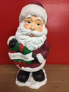 18" Santa Welcome Decoration.