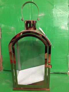 (1) 14-1/2" Bronze Lantern.