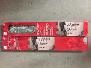 (2) 3pk 30" LED Berry Beaded Twig Trees.